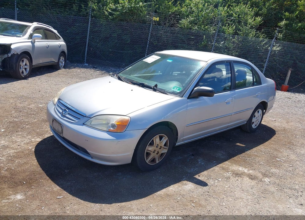 2003 HONDA CIVIC LX VIN: 2HGES16513H587805