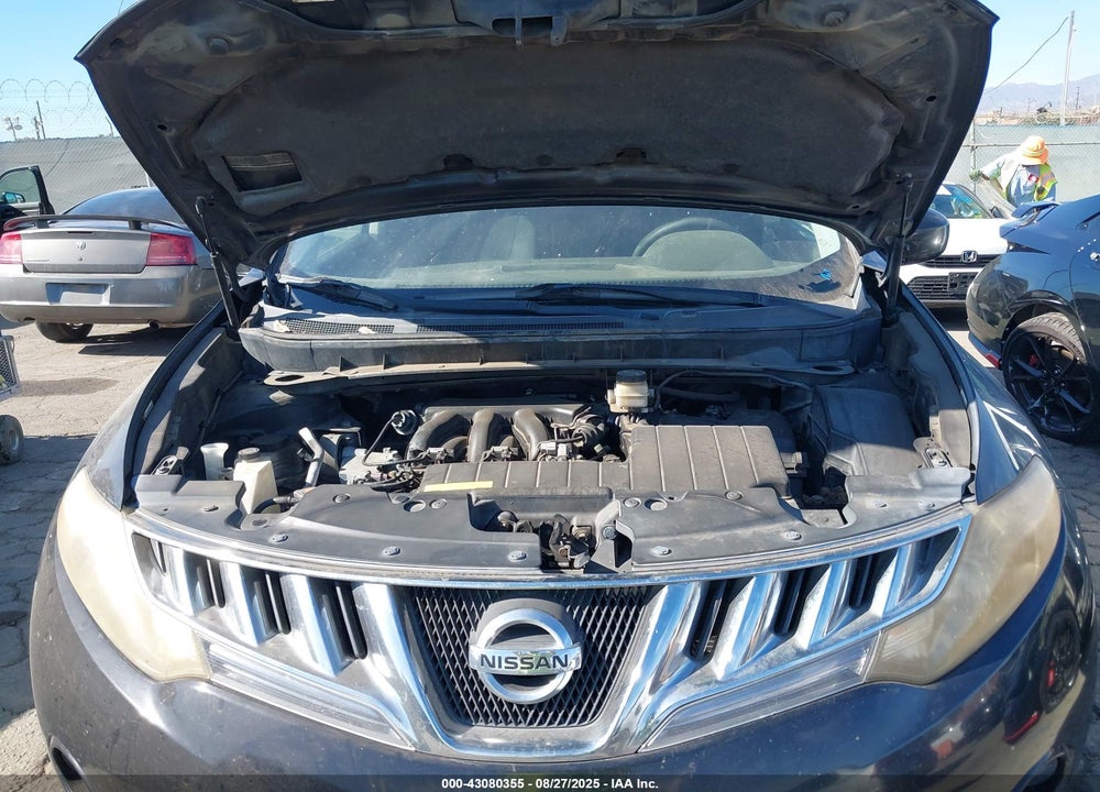 2009 NISSAN MURANO VIN: JN8AZ18W49W106247