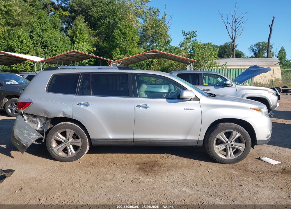 2012 TOYOTA HIGHLANDER VIN: 5TDDK3EH0CS139459
