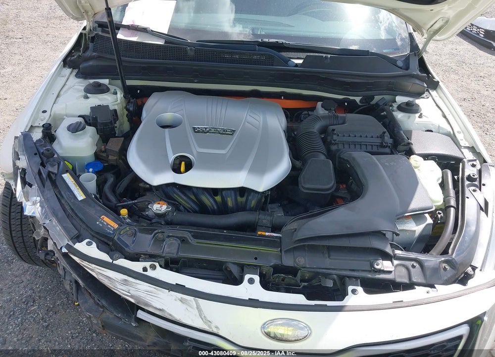 2013 KIA OPTIMA HYBRID EX VIN: KNAGM4AD3D5047167