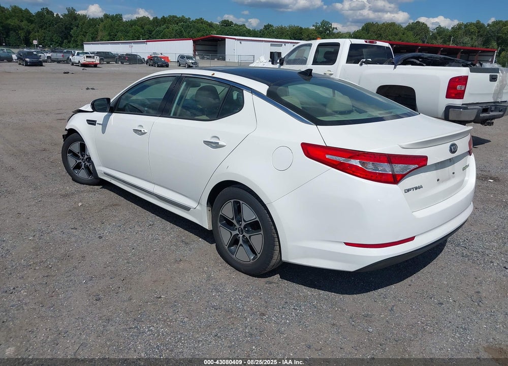 2013 KIA OPTIMA HYBRID EX VIN: KNAGM4AD3D5047167