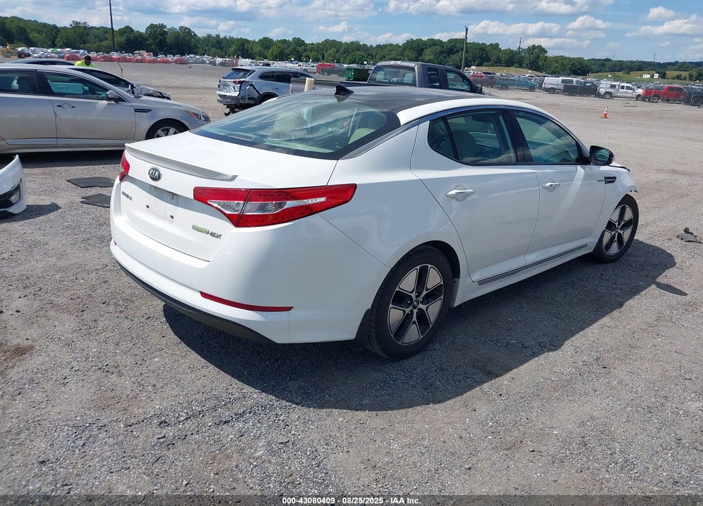 2013 KIA OPTIMA HYBRID EX VIN: KNAGM4AD3D5047167