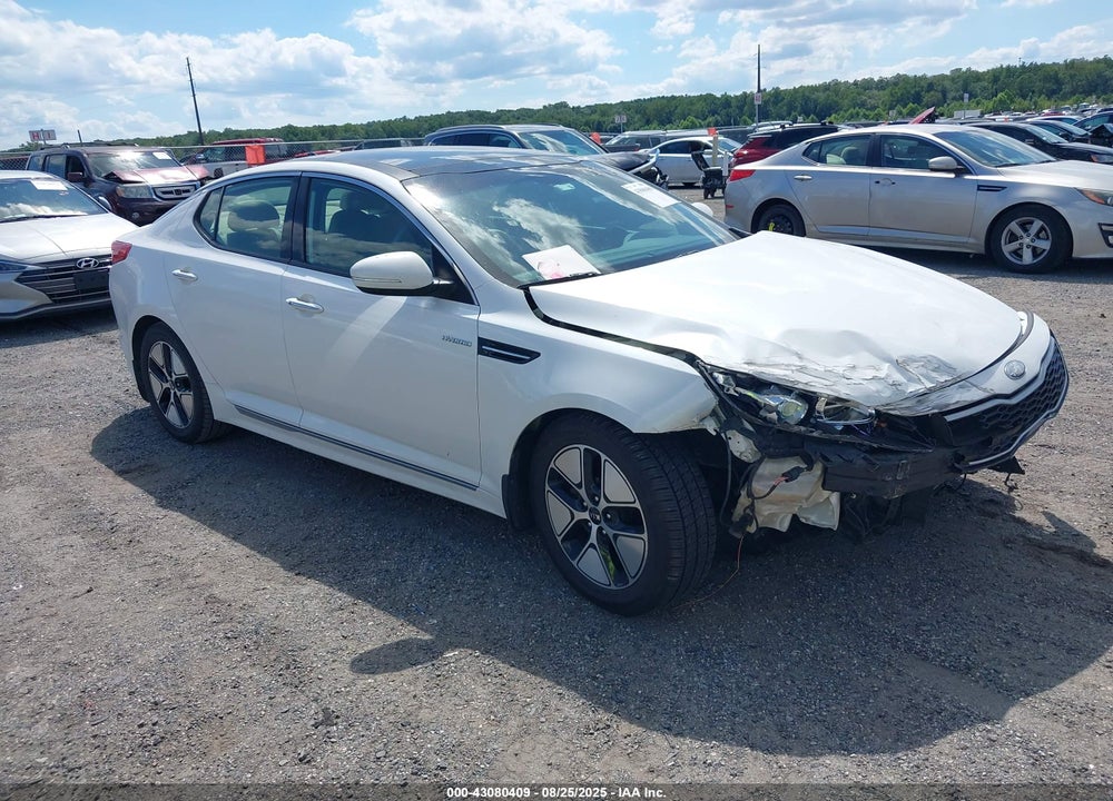 2013 KIA OPTIMA HYBRID EX VIN: KNAGM4AD3D5047167