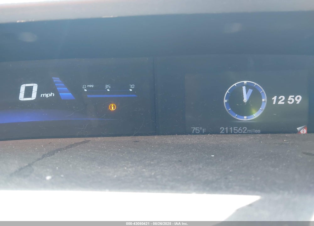 2013 HONDA CIVIC VIN: 19XFB2F50DE046122