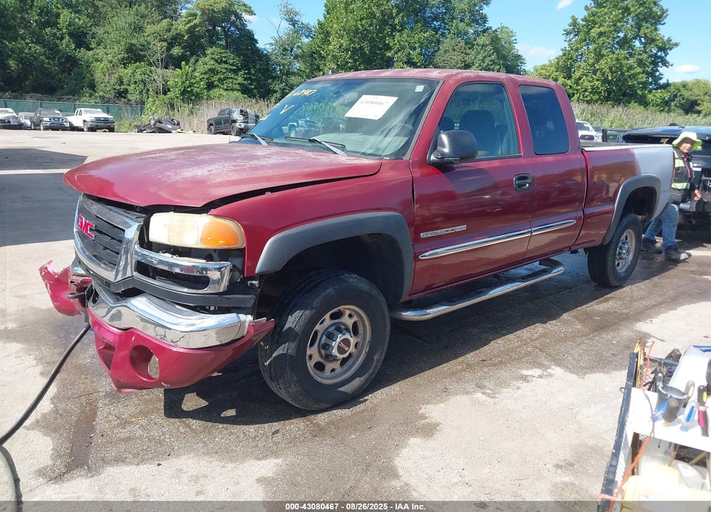 2004 GMC SIERRA 2500HD SLE VIN: 1GTHK29U94E302443