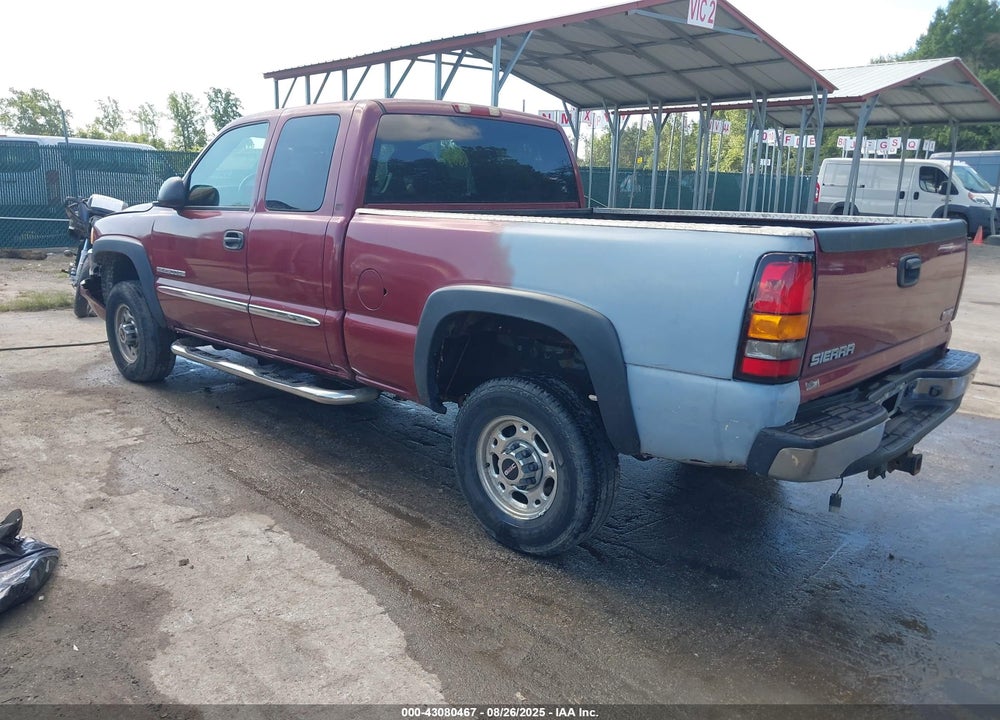 2004 GMC SIERRA 2500HD SLE VIN: 1GTHK29U94E302443