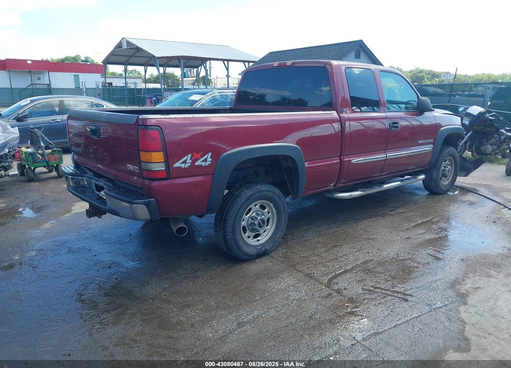 2004 GMC SIERRA 2500HD SLE VIN: 1GTHK29U94E302443