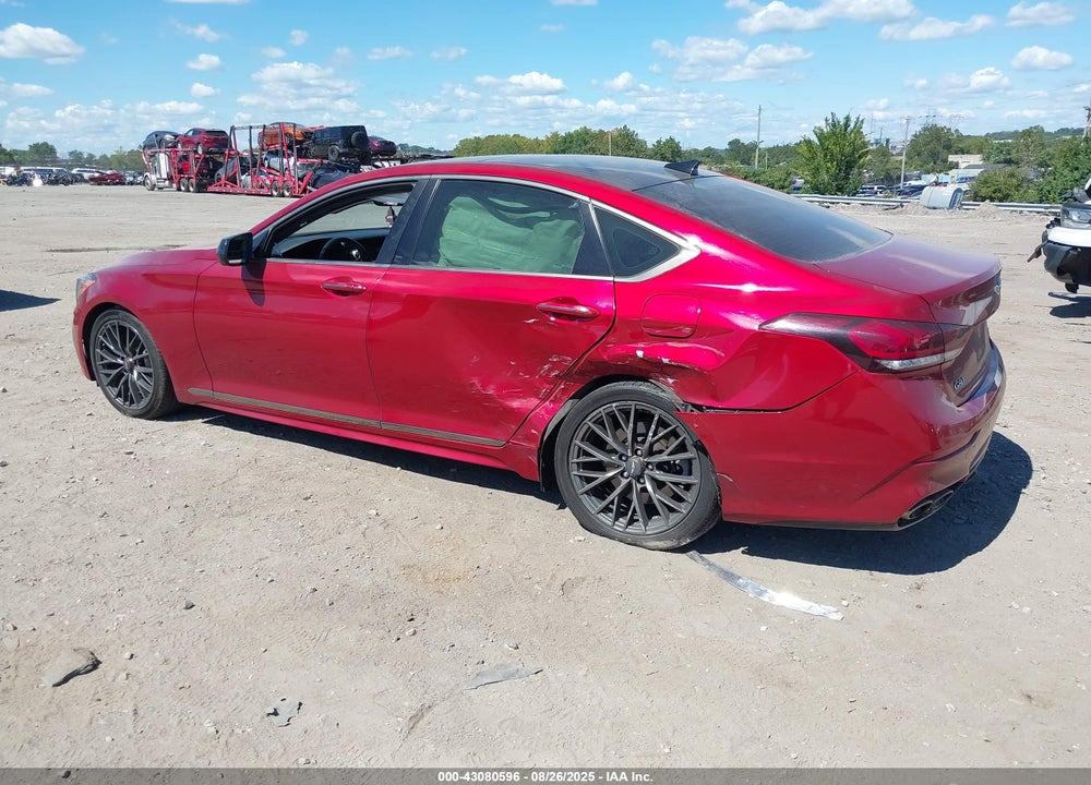 2019 GENESIS G80 3.3T SPORT VIN: KMHGN4JB8KU289692