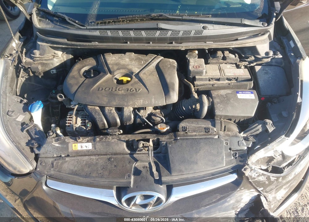 2016 HYUNDAI ELANTRA VIN: KMHDH4AE0GU604514
