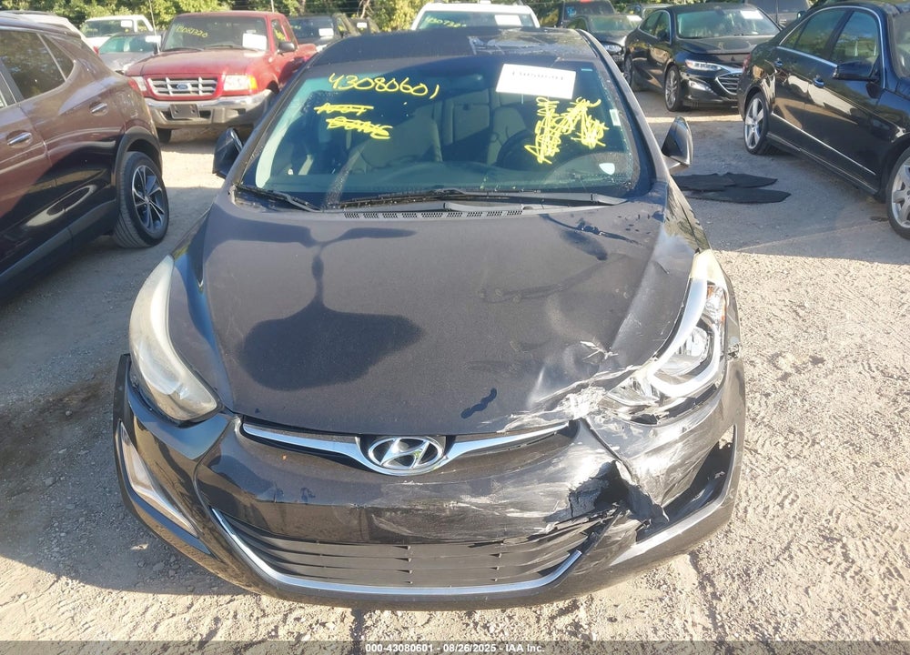2016 HYUNDAI ELANTRA VIN: KMHDH4AE0GU604514