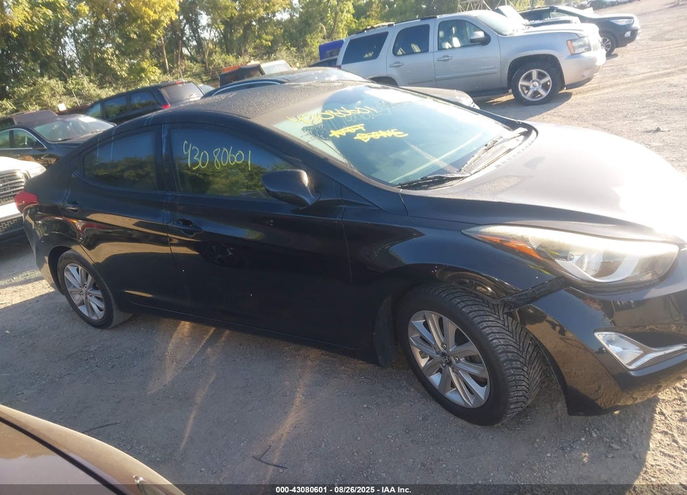 2016 HYUNDAI ELANTRA VIN: KMHDH4AE0GU604514