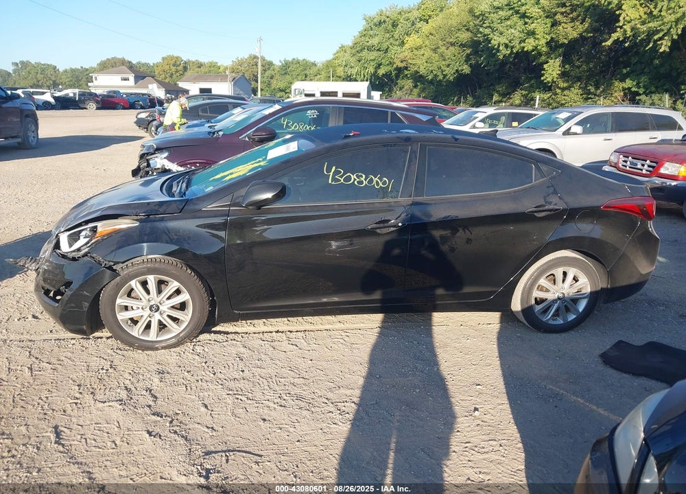 2016 HYUNDAI ELANTRA VIN: KMHDH4AE0GU604514