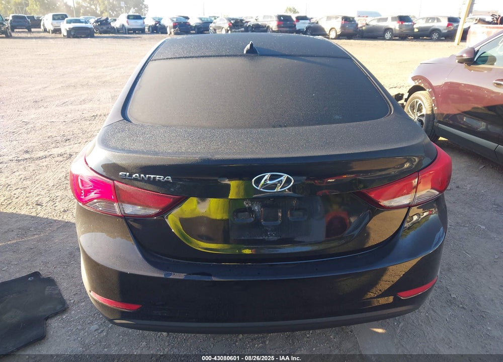 2016 HYUNDAI ELANTRA VIN: KMHDH4AE0GU604514