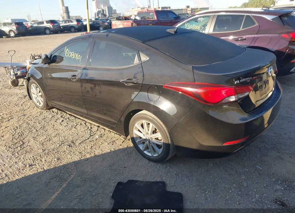 2016 HYUNDAI ELANTRA VIN: KMHDH4AE0GU604514