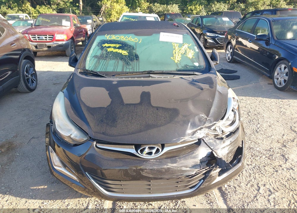 2016 HYUNDAI ELANTRA VIN: KMHDH4AE0GU604514