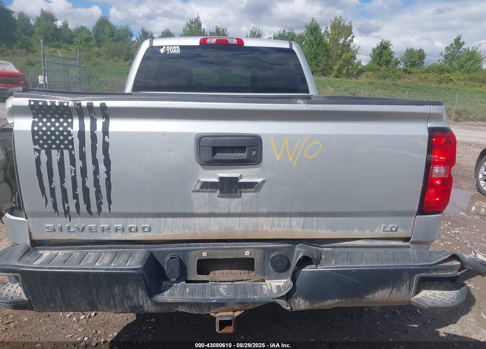 2019 CHEVROLET SILVERADO 1500 VIN: 2GCVKNEC4K1169204