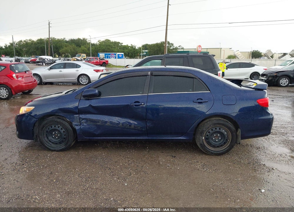 2013 TOYOTA COROLLA LE VIN: 2T1BU4EEXDC102636