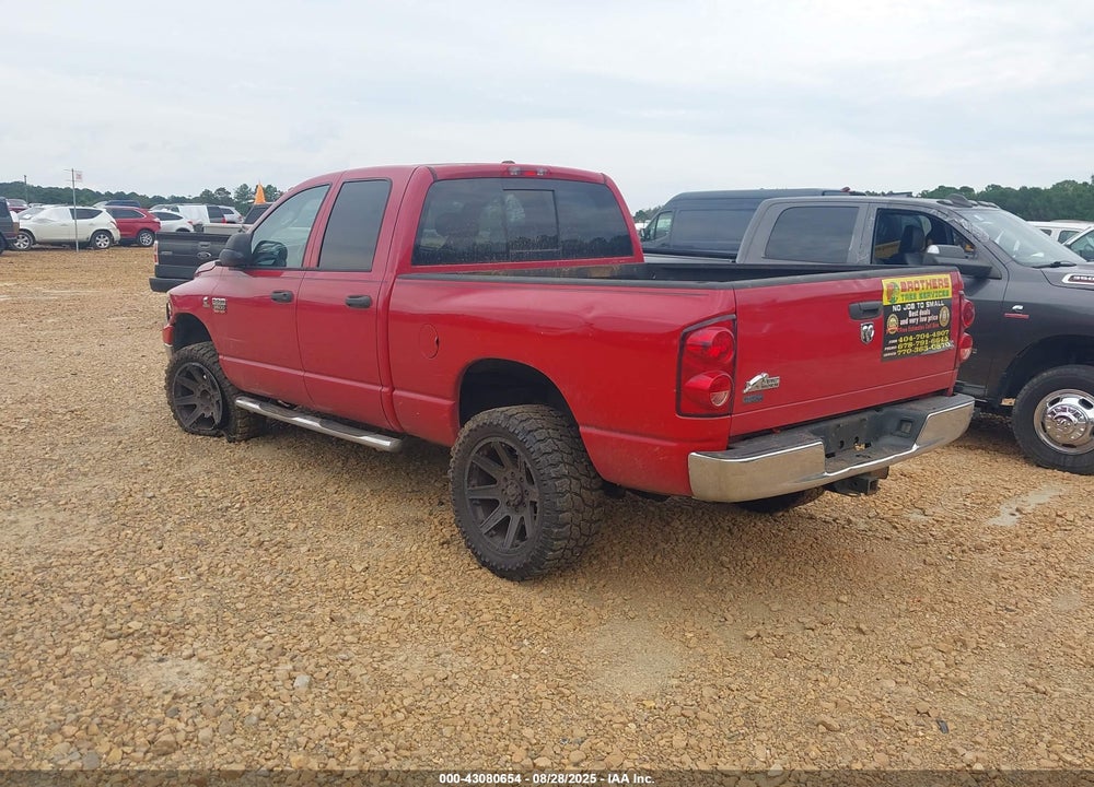 2008 DODGE RAM 3500 SLT VIN: 3D7MX38A18G225097