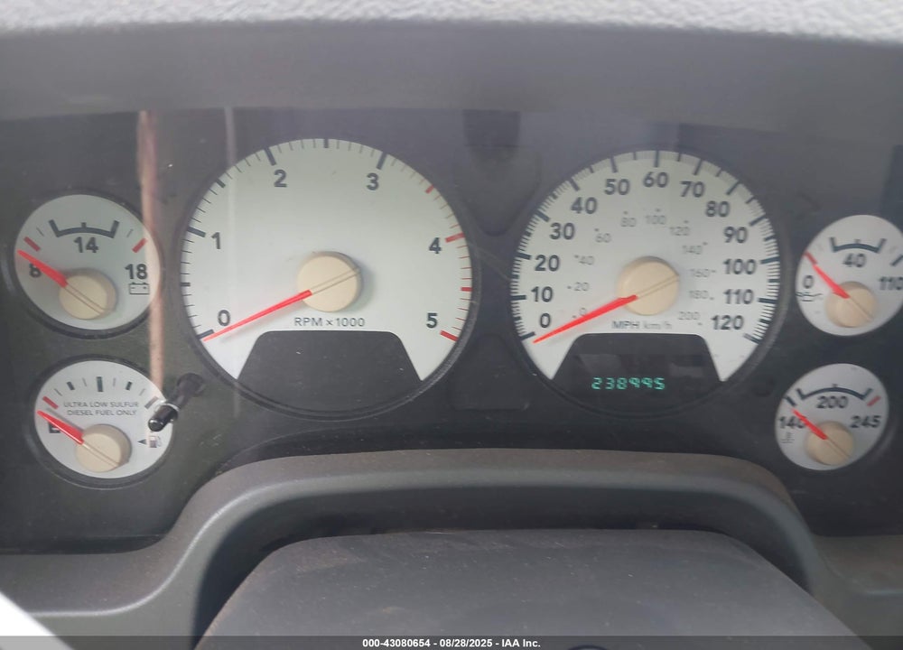 2008 DODGE RAM 3500 SLT VIN: 3D7MX38A18G225097