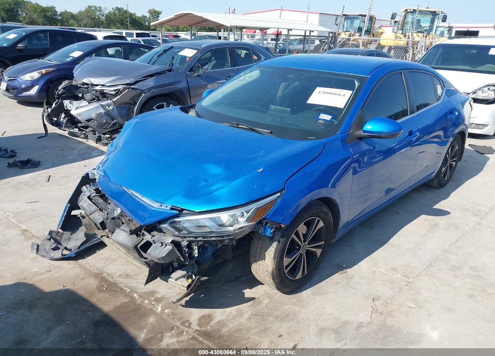 2021 NISSAN SENTRA SV XTRONIC CVT VIN: 3N1AB8CV4MY227906