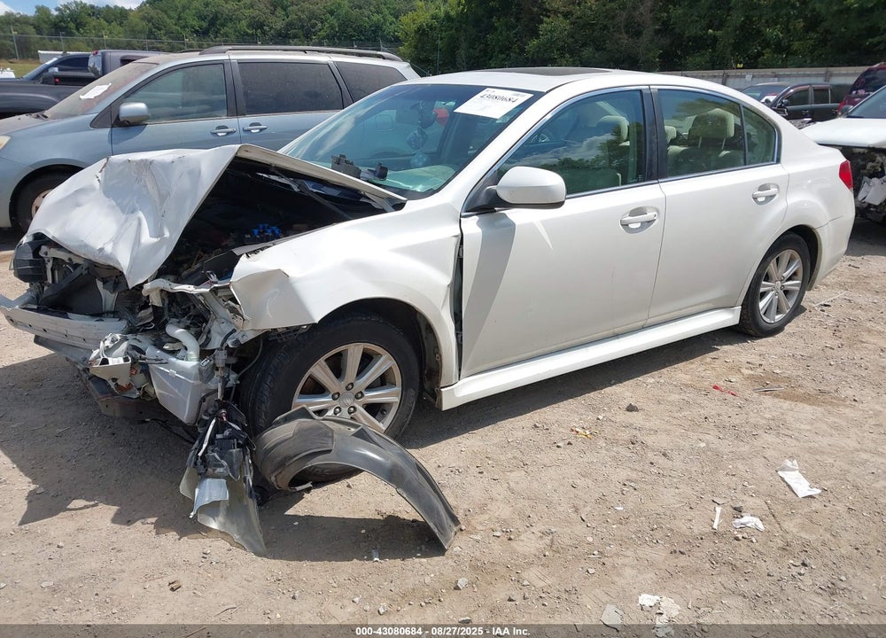 2010 SUBARU LEGACY VIN: 4S3BMCH68A3219876