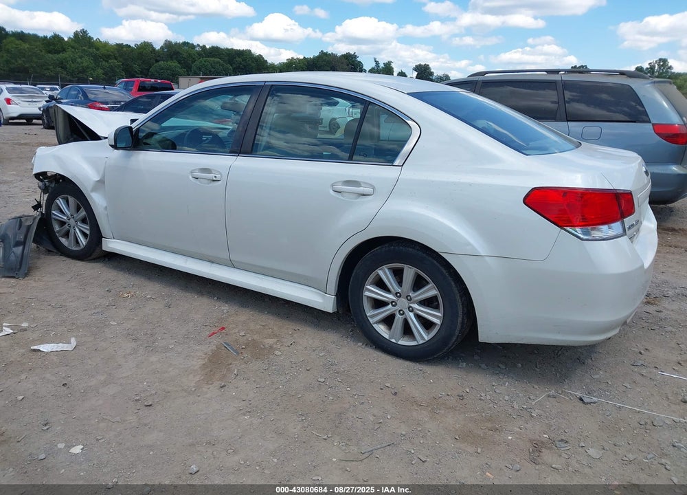 2010 SUBARU LEGACY VIN: 4S3BMCH68A3219876