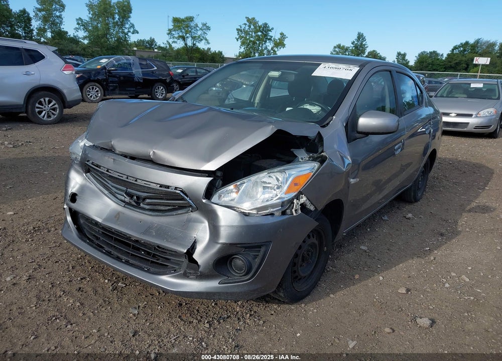 2017 MITSUBISHI MIRAGE VIN: ML32F3FJ6HHF06024