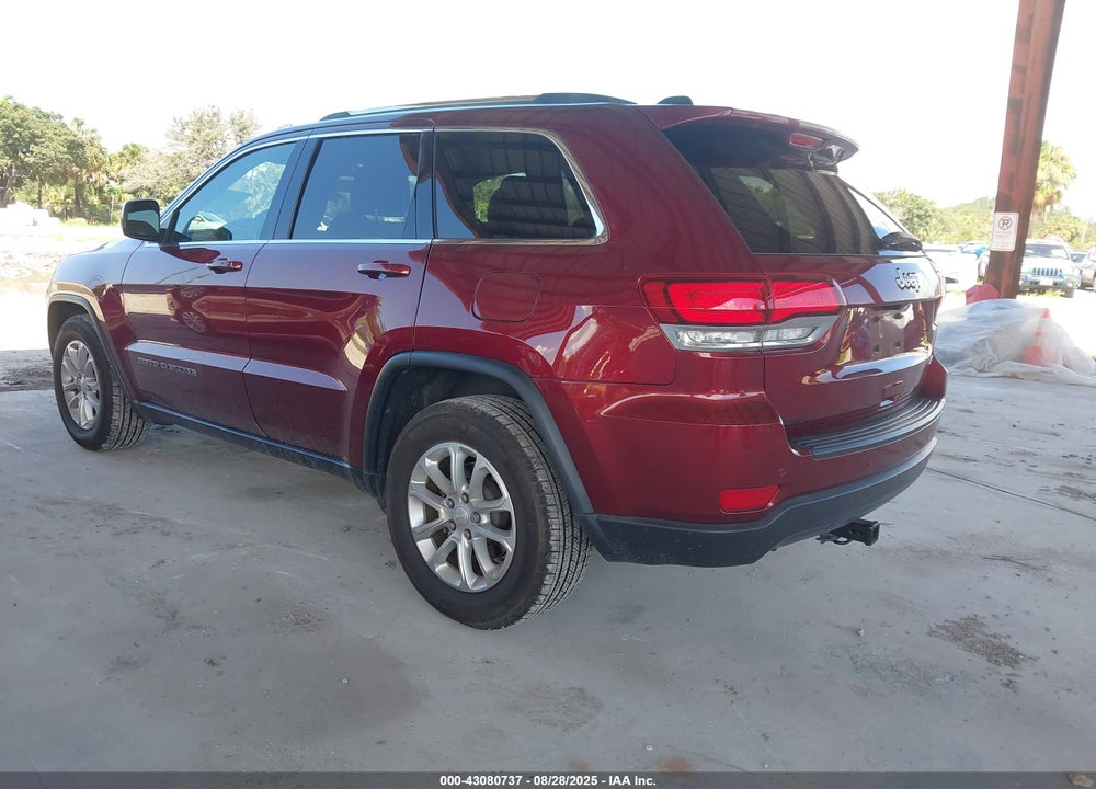 2021 JEEP GRAND CHEROKEE VIN: 1C4RJEAG5MC625351