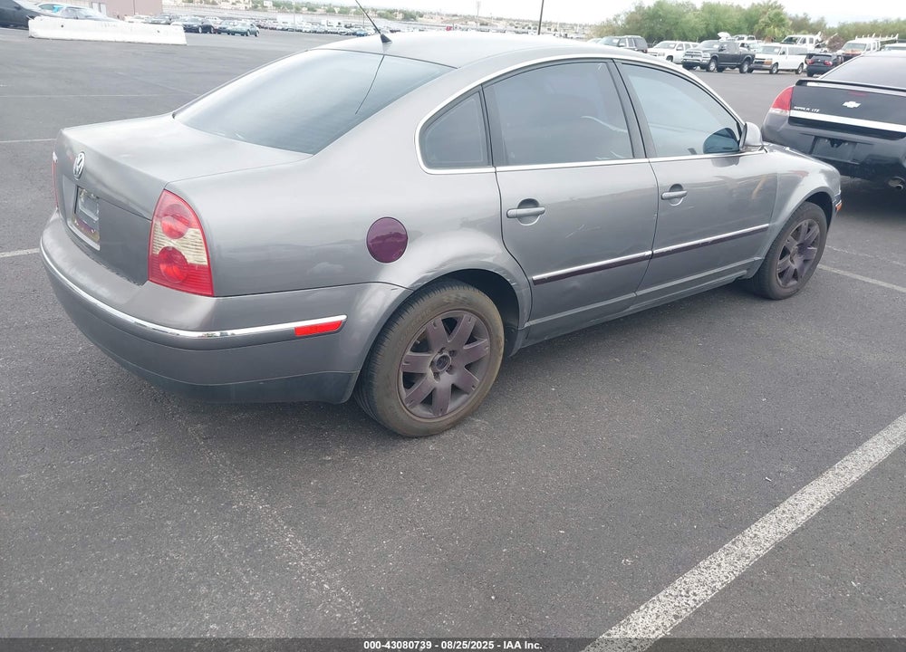 2005 VOLKSWAGEN PASSAT GLS/GLS 1.8T VIN: WVWAD63B65P052708