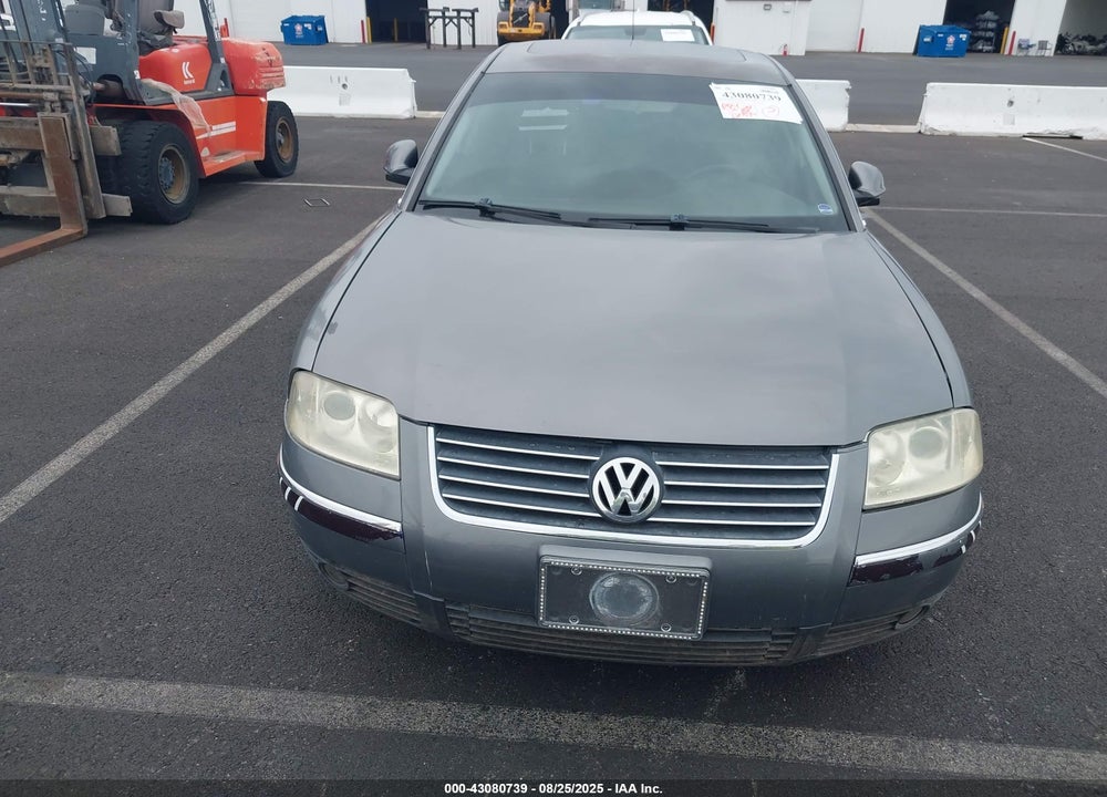 2005 VOLKSWAGEN PASSAT GLS/GLS 1.8T VIN: WVWAD63B65P052708