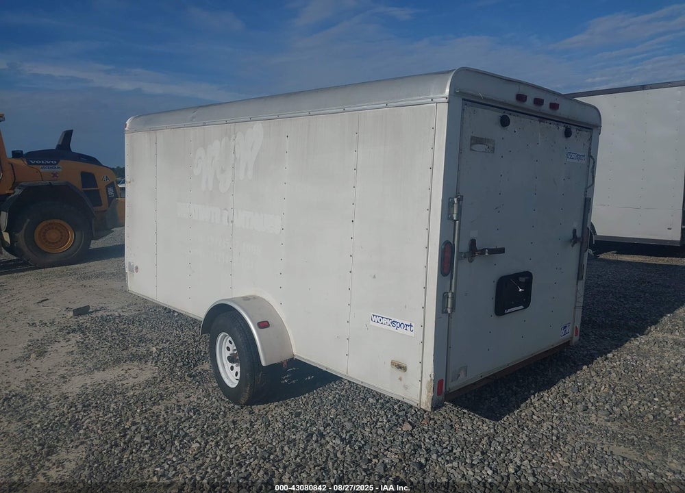 2005 PACE CARGO TRL VIN: 4FPFB12165G095026