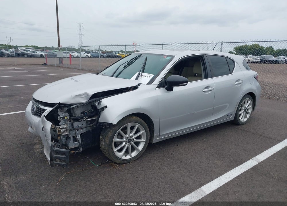 2011 LEXUS CT 200H VIN: JTHKD5BH3B2043170