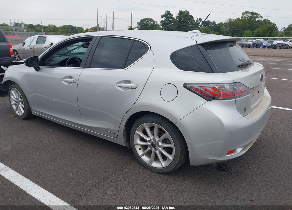 2011 LEXUS CT 200H VIN: JTHKD5BH3B2043170