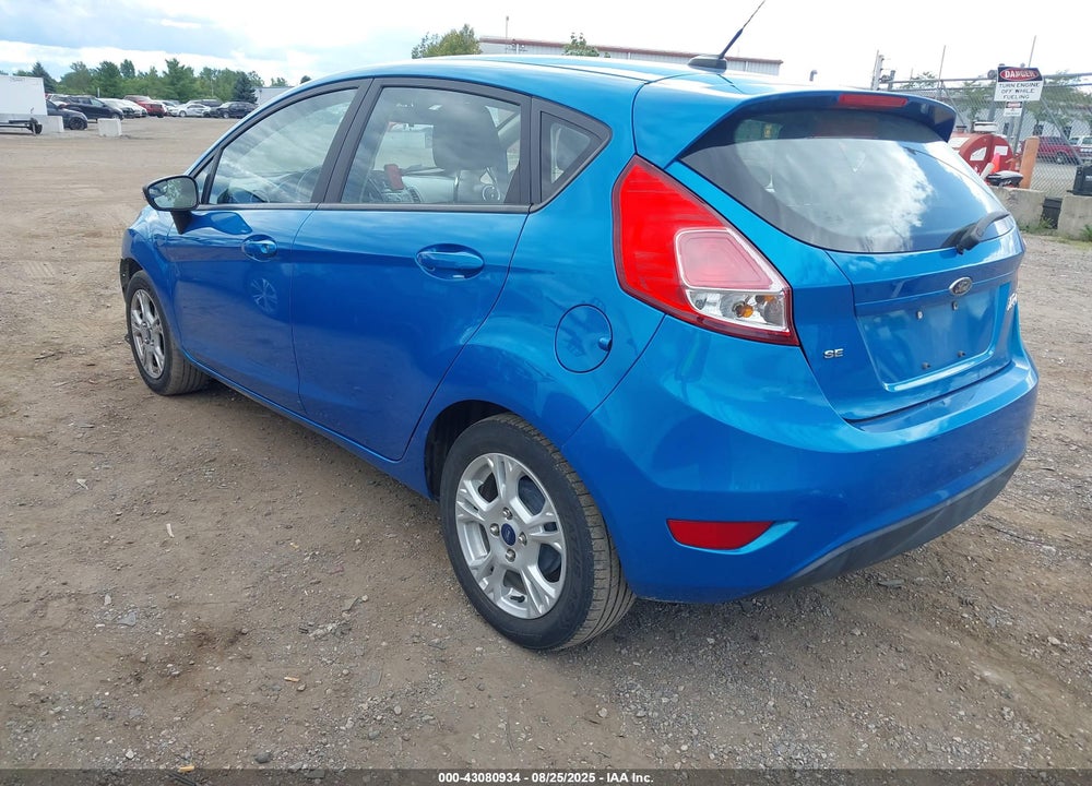2016 FORD FIESTA VIN: 3FADP4EJ9GM201995