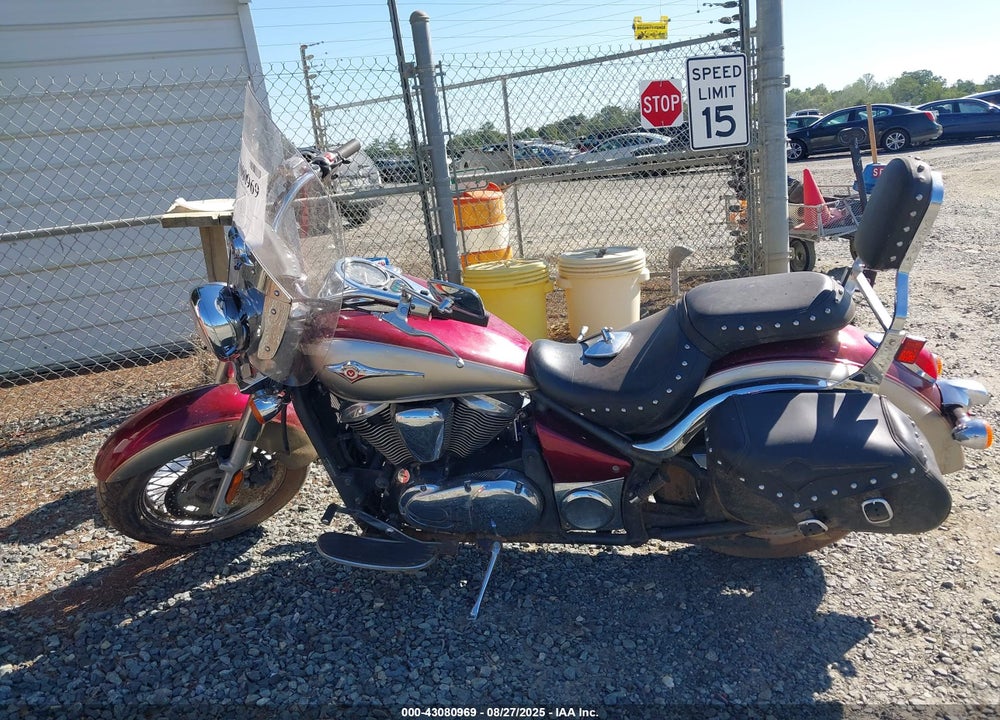 2009 KAWASAKI VN900 D VIN: JKAVN2D129A031290