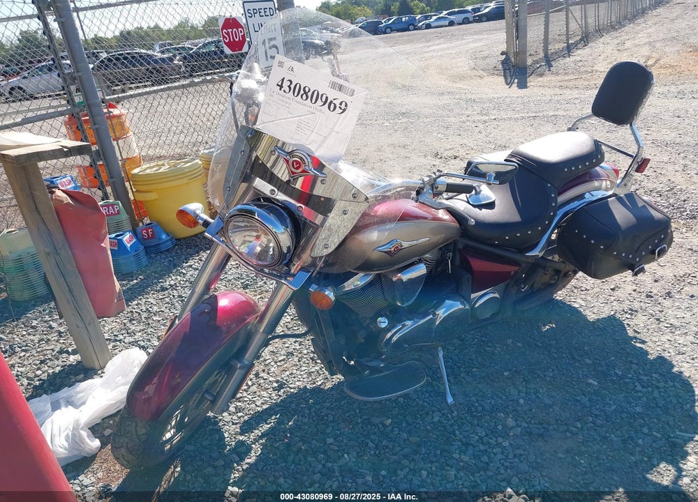 2009 KAWASAKI VN900 D VIN: JKAVN2D129A031290