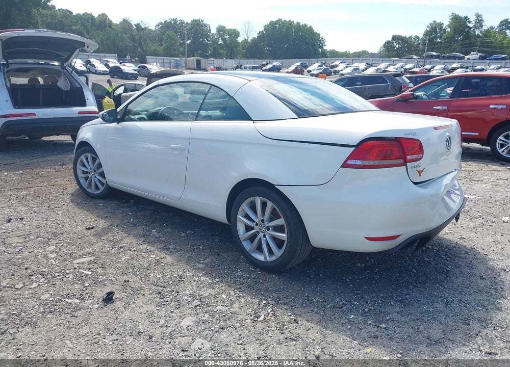 2012 VOLKSWAGEN EOS VIN: WVWBW7AH1CV009818