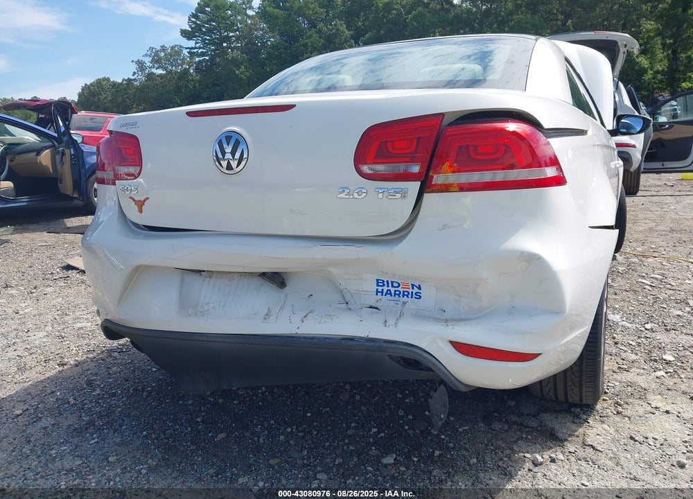 2012 VOLKSWAGEN EOS VIN: WVWBW7AH1CV009818