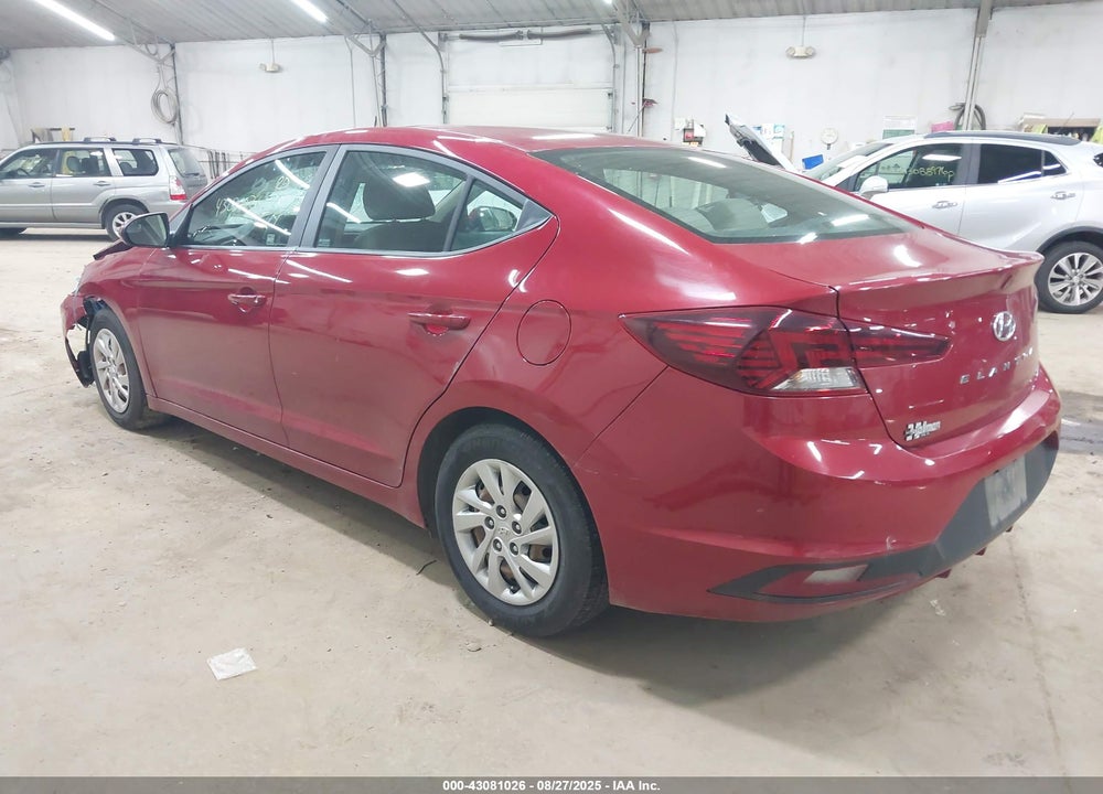 2019 HYUNDAI ELANTRA VIN: KMHD74LF8KU823335