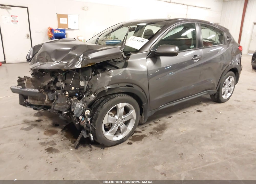 2019 HONDA HR-V VIN: 3CZRU6H3XKG701554