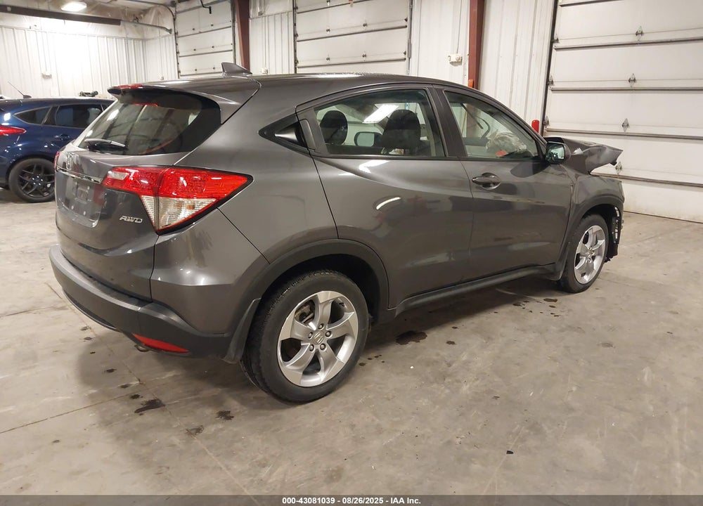 2019 HONDA HR-V VIN: 3CZRU6H3XKG701554