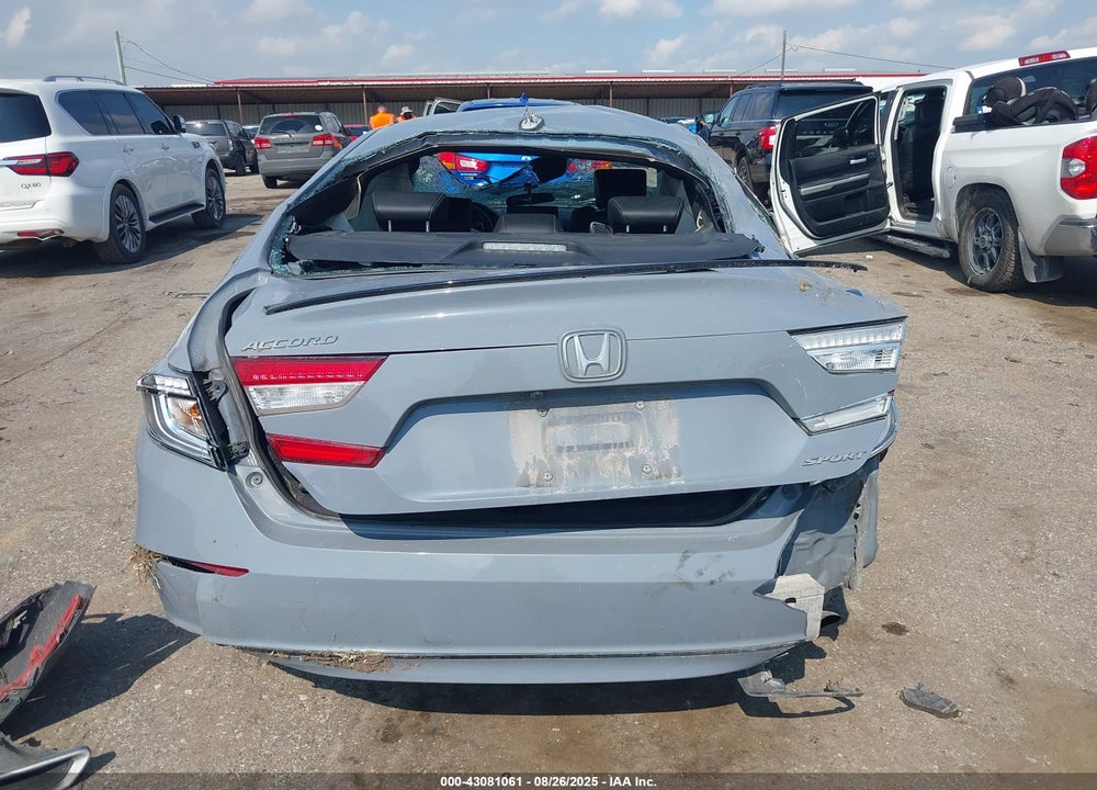 2022 HONDA ACCORD VIN: 1HGCV1F35NA108106