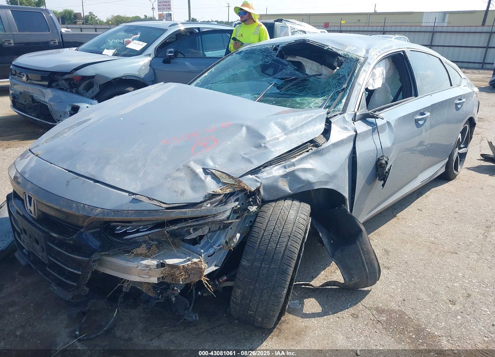 2022 HONDA ACCORD VIN: 1HGCV1F35NA108106