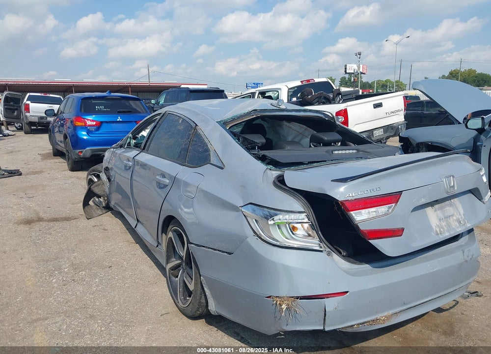 2022 HONDA ACCORD VIN: 1HGCV1F35NA108106