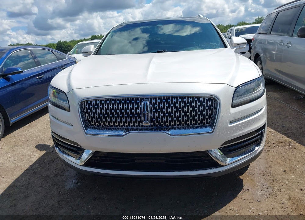 2019 LINCOLN NAUTILUS VIN: 2LMPJ8L93KBL57470