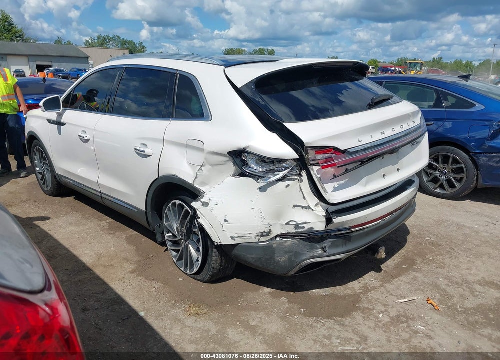 2019 LINCOLN NAUTILUS VIN: 2LMPJ8L93KBL57470
