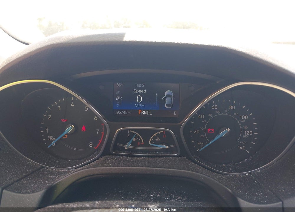 2017 FORD FOCUS VIN: 1FADP3F2XHL294837