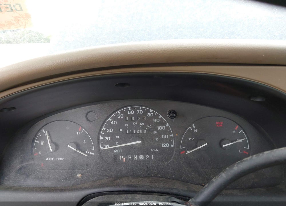 2000 FORD RANGER XL/XLT VIN: 1FTYR10C0YPC00534