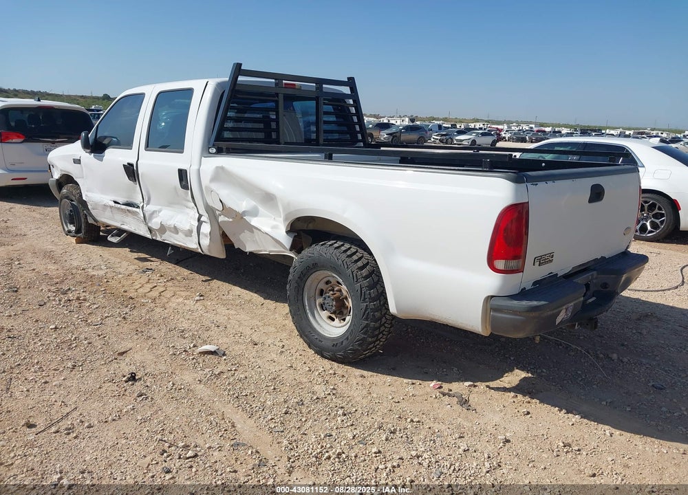 2000 FORD F-250 LARIAT/XL/XLT VIN: 1FTNW20L5YEC41612