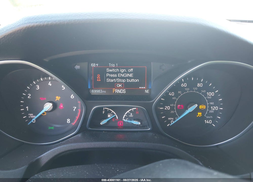 2015 FORD FOCUS VIN: 1FADP3J20FL300536